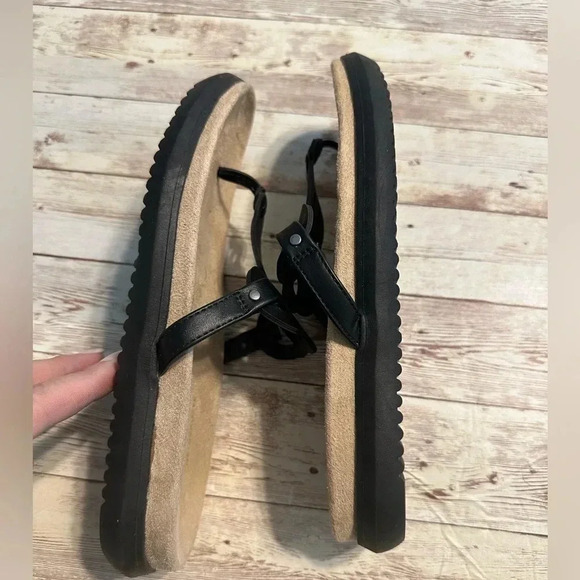 SOUL Naturalizer Women's Janice  Black Cutout Sandal Size 7M Summer - Picture 7 of 9